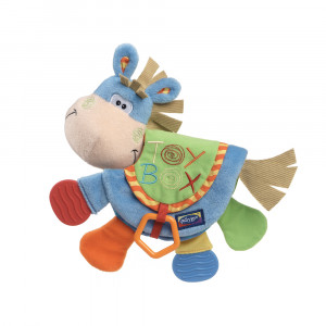 عروسک کتابچه ای لثه گیر  Playgro پلی گرو - مدل اسب