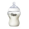 شیشه شیر تامی تیپی tommee tippee مناسب +0 ماه 260 میلی لیتری