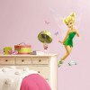 استیکر دیواری اتاق کودک روم میتس roommates طرح Tinker Bell با اکلیل