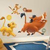 استیکر دیواری اتاق کودک روم میتس roommates طرح The Lion King