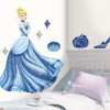 استیکر دیواری اتاق کودک روم میتس roommates طرح Cinderella Glamour با اکلیل