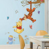 استیکر دیواری اتاق کودک روم میتس roommates طرح  Winnie the Pooh Swinging for Honey 