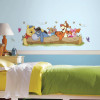 استیکر دیواری اتاق کودک روم میتس roommates طرح Pooh and Friends Outdoor Fun