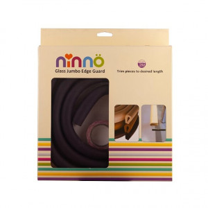 محافظ لبه شیشه جامبو کودک نینو ninno - کوچک قهوه ای